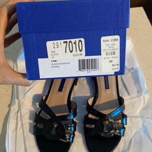 Stuart Weitzman black sandals